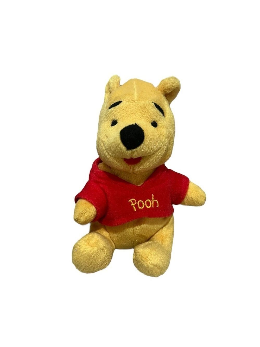Disney Winnie the Pooh Yellow Red Stuffed Animal